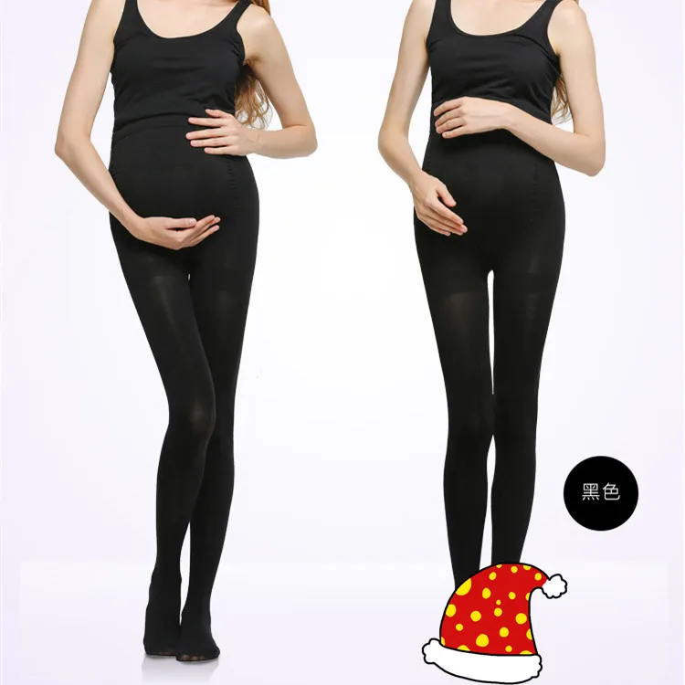 Mallas de maternidad para mujeres embarazadas, pantimedias de oto&ntilde;o con correa el&aacute;stica, ajustadas, para verano, 8219-1