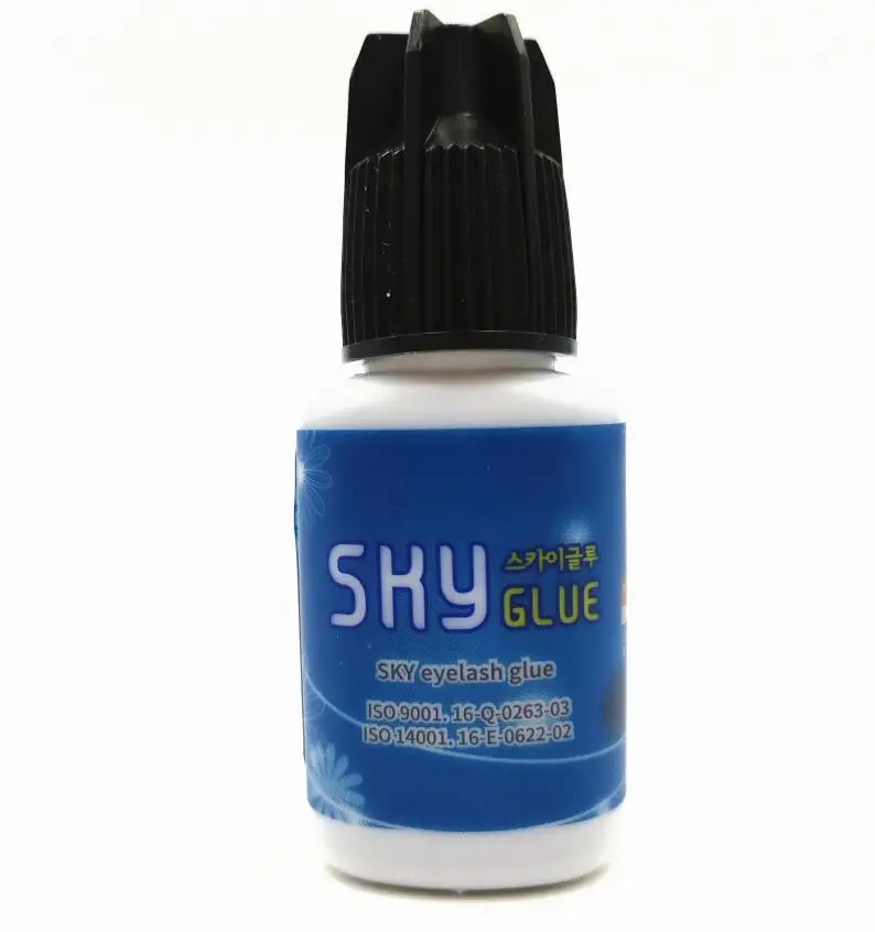 5pc(No Bag) 5 Bottls S+ клей для наращивания ресниц быстрая сушка S Plus SKY клей для наращивания ресниц длительность 6~ 7 недель - Цвет: 5pc(No Bag)