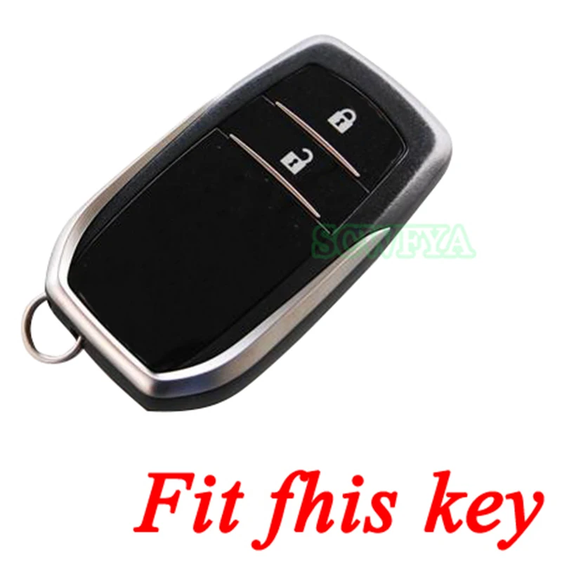 Для Toyota Hilux Innova ZELAS Fortuner 86 2016 2 кнопочный дистанционный Защитный чехол силиконовый