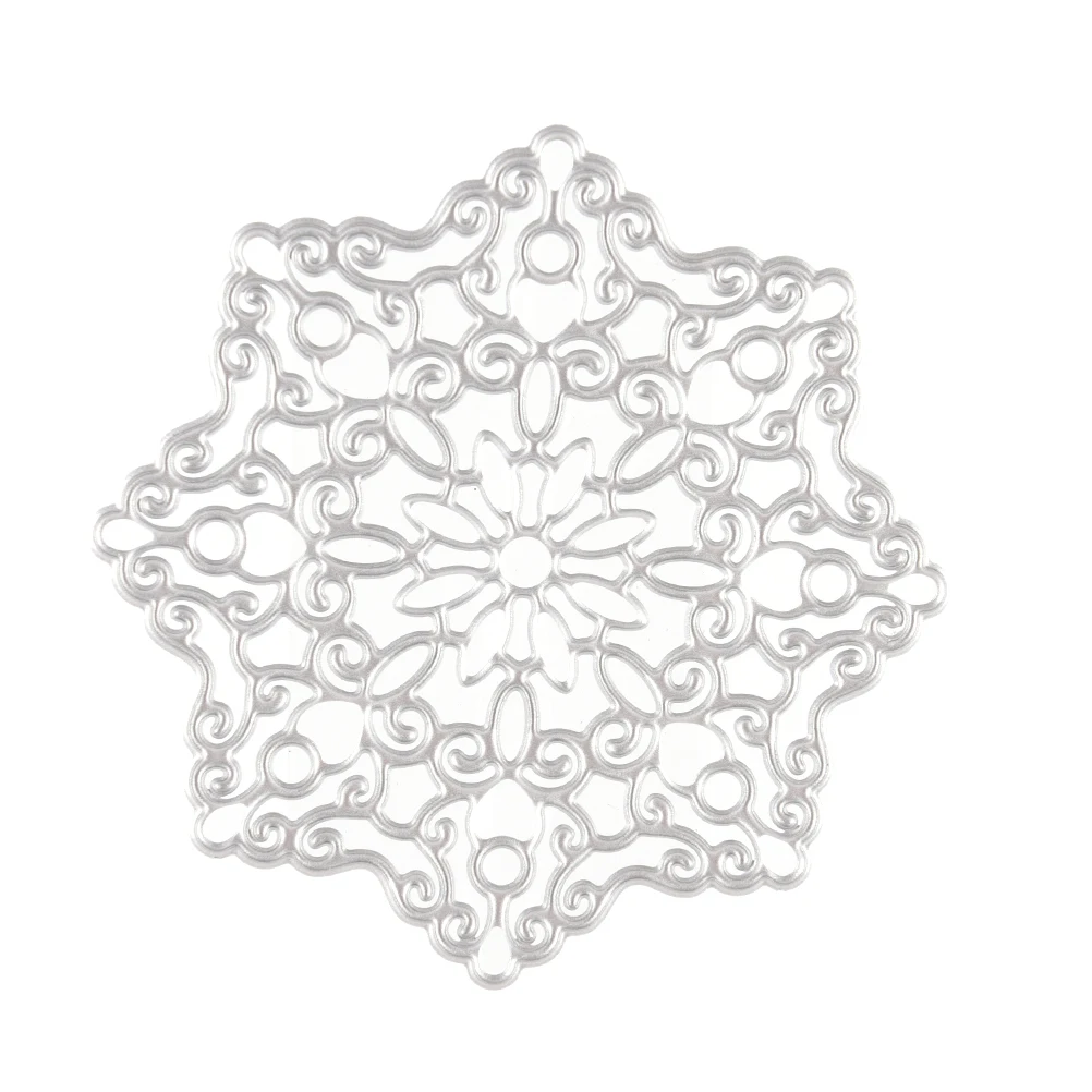 Ремесло Цветок Doily высечки металла DIY Скрапбукинг Фотоальбом Декоративные