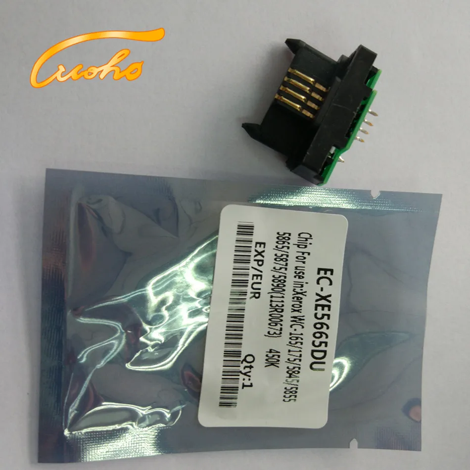 10 шт 113R00673 WC5855 чип барабана для Xerox WorkCentre 165 175 5845 5855 Wc 5865 5875 5890 деталь принтера|Чип