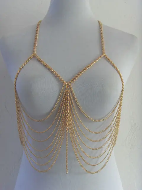 Регулируемый двухрядный бюстгальтер Стразы со стразами Наплечные ремни