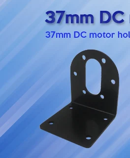 LUPULLEY моторная база Монтажный кронштейн держатель коробка передач Dia.37mm для ZGB37RG/ZGA37RG DC дорогой передней панели двигателя Сталь алюминиевых сплавов