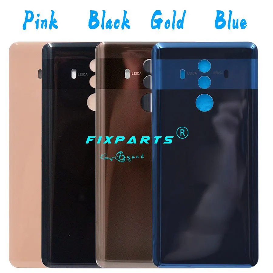Задняя крышка батарейного отсека для HUAWEI Mate 10 Pro стеклянный корпус сменная панель