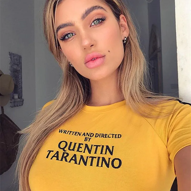 AECU11 женская футболка милые женские футболки топ Повседневная с круглым вырезом