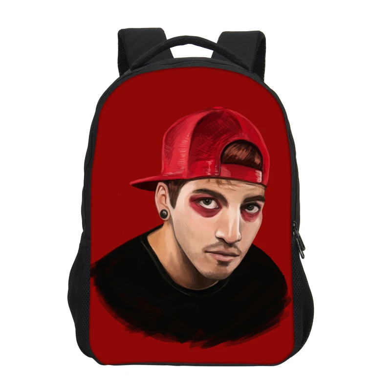 VEEVANV Детский рюкзак, школьные сумки, модные Mochila Twenty One Pilots, рюкзак с принтом для мальчиков, крутая сумка для книг, мультяшная сумка на плечо - Цвет: 4