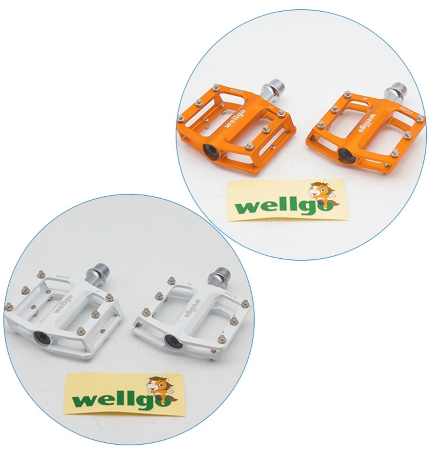 

YINGTOUMAN Ultralight Road Bike Pedals Mountain Bike Pedals Aluminum Alloy Cycling Bicycle Pedals Ball Bearings Bicycle Parts