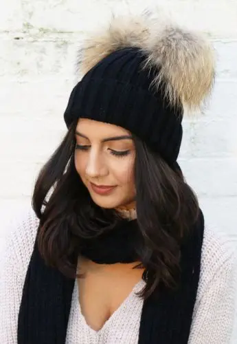 1Pcs Kids Baby Toddler Boy Girl &amp Mom Winter Knit Warm Soft Beanie Hat Hairball Cap | Детская одежда и обувь
