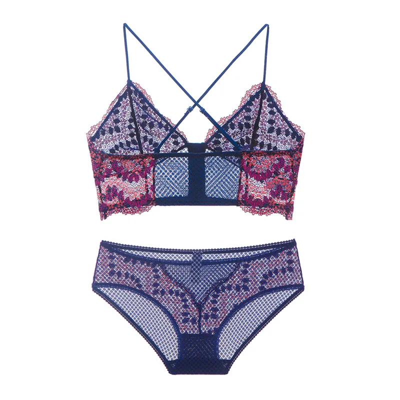 Женский ультратонкий бюстгальтер без косточек с цветочным принтом|bra set|women bra setbra