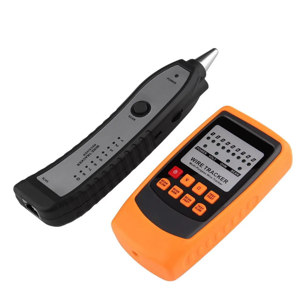 Кабельный тестер Tracker RJ11 RJ45 Телефонный Провод Tracer Ethernet детектор Локальной Сети