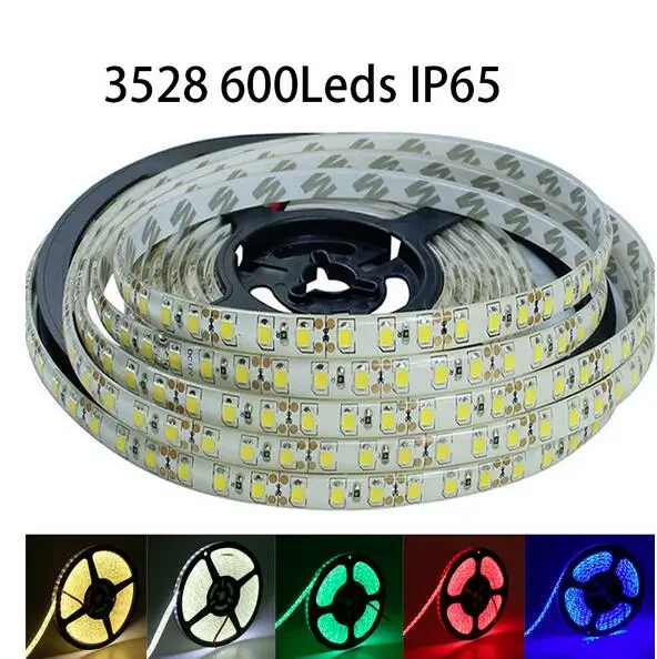 Водонепроницаемая светодиодная лента 300 светодиодов 5 м 3528 SMD Холодный/теплый