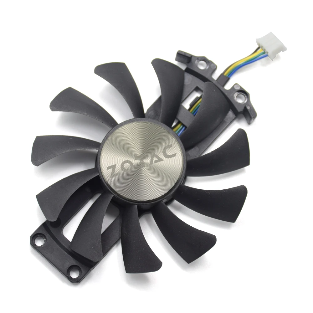 Кулер для видеокарт ZOTAC GTX 980-4GD5 AMP HA 75 мм 4Pin APISTEK GA81S2U 12 В 0 38a 83x16 отверстие 980 |