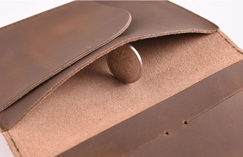 

Vintage Handmade Genuine Leather Men Passport Cover Cow Leather Passport Cover for Men Travel Passport Holder Men Long