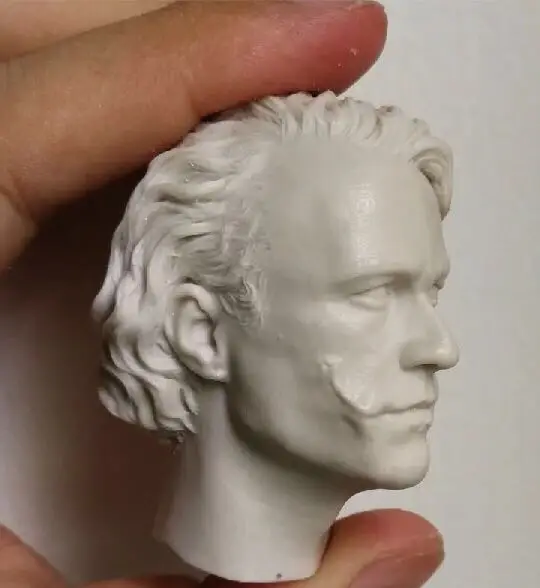 Custom 1/6 Scale Creg 2.0 Joker Heath Ledger unpainted Head for action figures DIY Panited toys | Игрушки и хобби