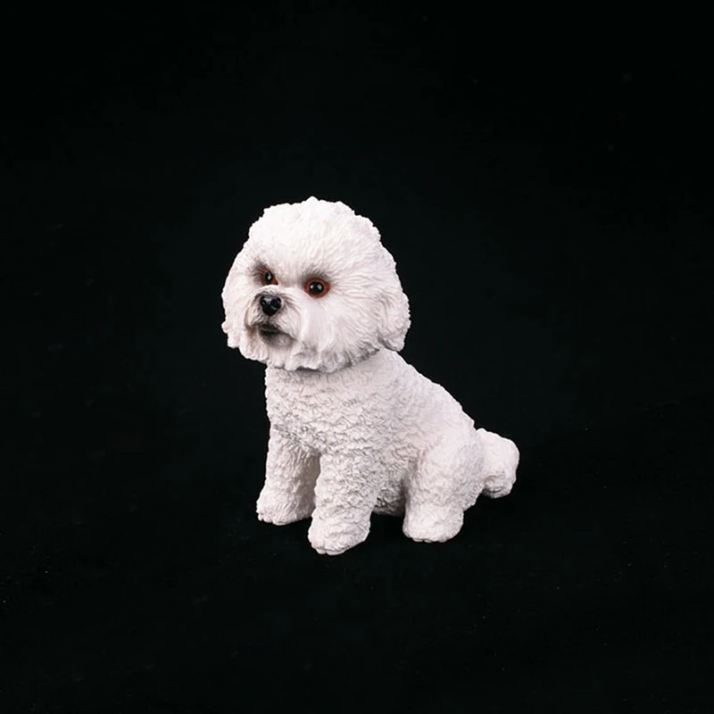 11 см модель пуделя собаки животные игрушки для домашних животных куклы сделай
