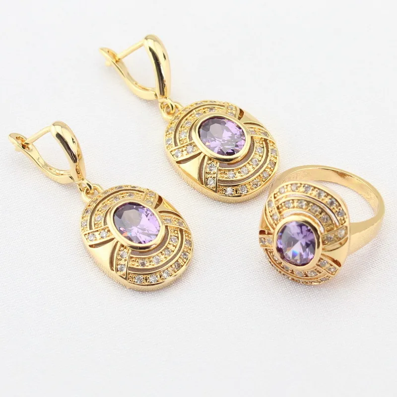 Женский ювелирный комплект из колье серёг и кольца|colorful jewelry sets|jewelry sets for womenjewelry |