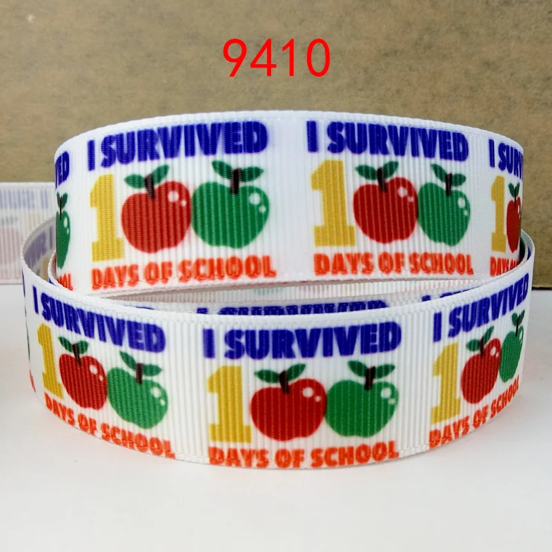 Бесплатная доставка 50 ярдов мультфильм печатных grosgrain ленты 11635 | Дом и сад