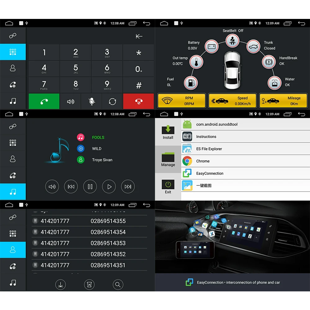 Склад ЕС Podofo " 2din автомобиль Android радио GPS Navi авторадио USB плеер для VW EOS Golf 5 6 Touran Caddy Jetta Tiguan Canbus
