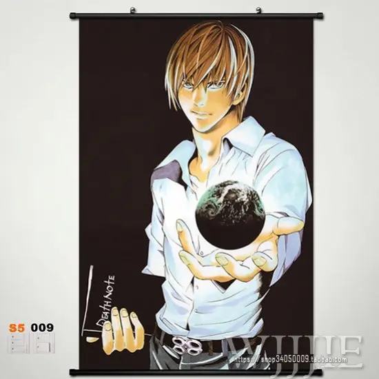 Японский аниме DEATH NOTE L.Lawliet & Yagami светильник Misa Amane Mikami Teru домашний декор настенная