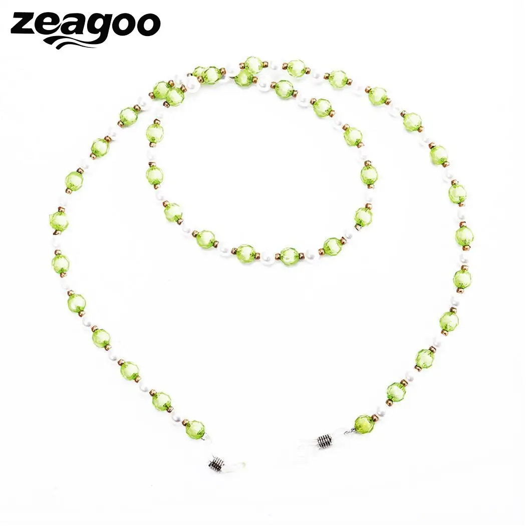 Zeagoo Новое поступление держатель бисером цепь для очков бисер цепочка очки