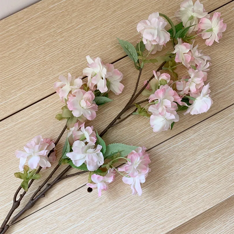 8 шт. искусственные цветы 88 см|fake cherry blossom flowers|cherry flowerflower branch |