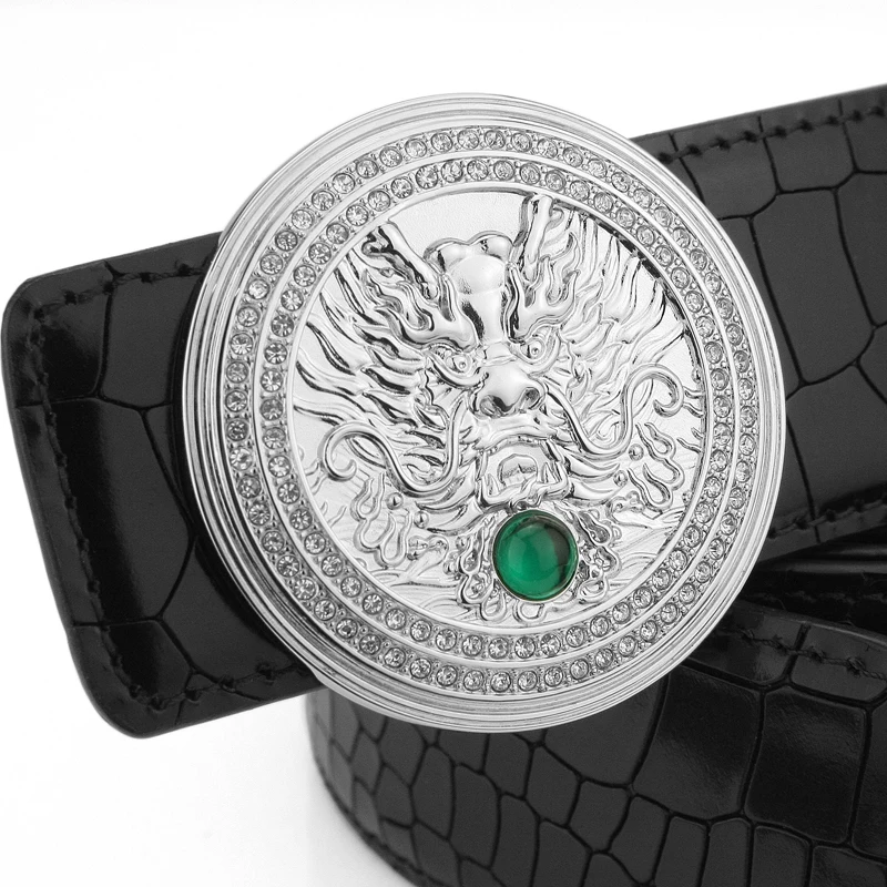 Мужской ремень из коровьей кожи дизайнерские ремни талии черного цвета |