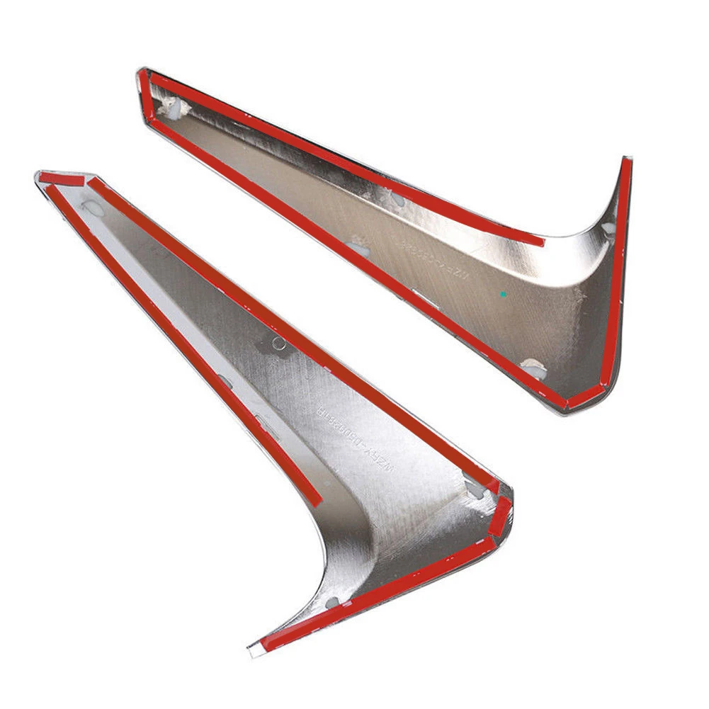 2 шт. модификация крыла крышка украшения автомобиля отделка спойлера