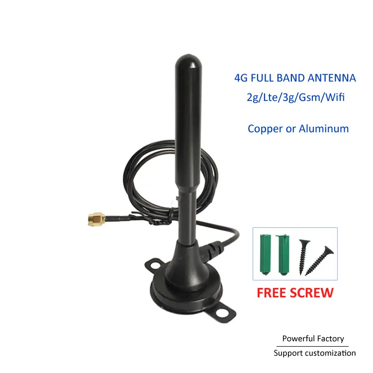 35dbi всенаправленная антенна медная магнитная с GSM / 3G 2 4G Wifi 315 МГц LTE по умолчанию 3 м