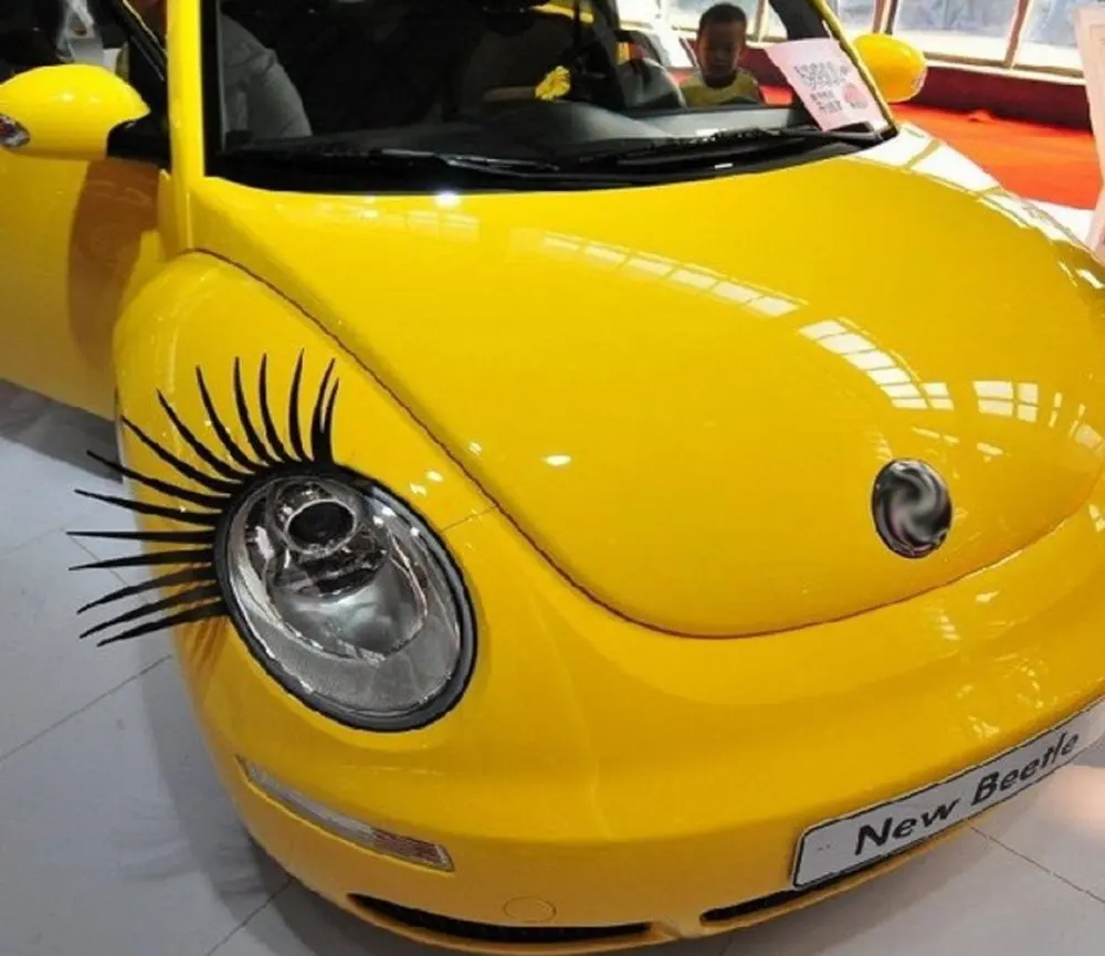 3D автомобиля eyelashs/3D очаровательный черный Накладные ресницы поддельные ресниц