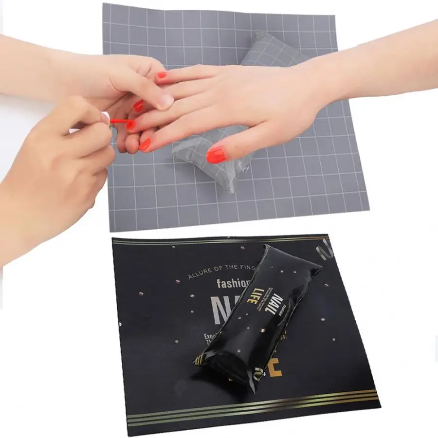 Профессиональная Подушка и держатель для рук подушка дизайна ногтей мягкая