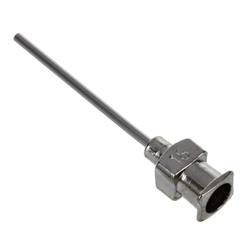 Фото Наконечник иглы из нержавеющей стали Luer Lock 18 калибр 0 57 мм ID x 1 OD "Длина (упаковка Наконечник иглы из нержавеющей стали Luer Lock 18 калибр 0 57 мм ID x 1 OD "Длина (упаковка