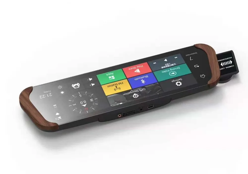 Bluavido 10 дюймов 4G ADAS Android Автомобильное зеркало заднего вида DVR камера gps навигация FHD 1080P видеорегистратор WiFi монитор