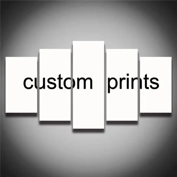 5 панелей печать на заказ холст картина стену искусство гостиная домашний декор