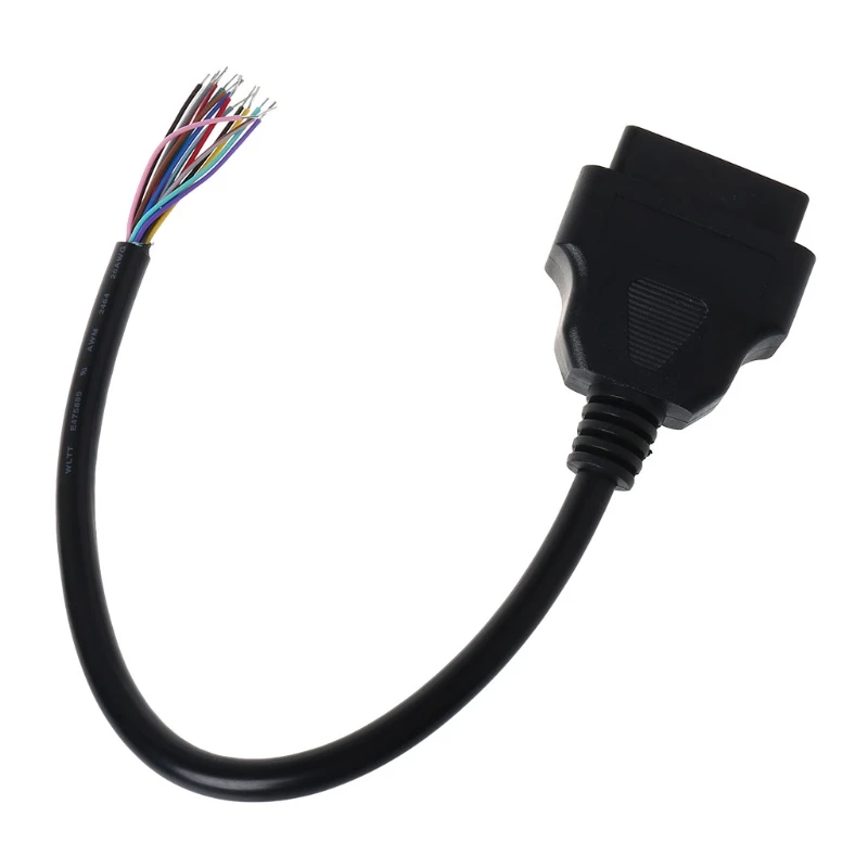 OBD2 16Pin штекер для открытия удлинительного кабеля гибкость долговечность