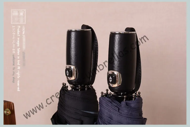 Полностью автоматический зонт-Зебра диаметром 113 см 10 ребер три сложения