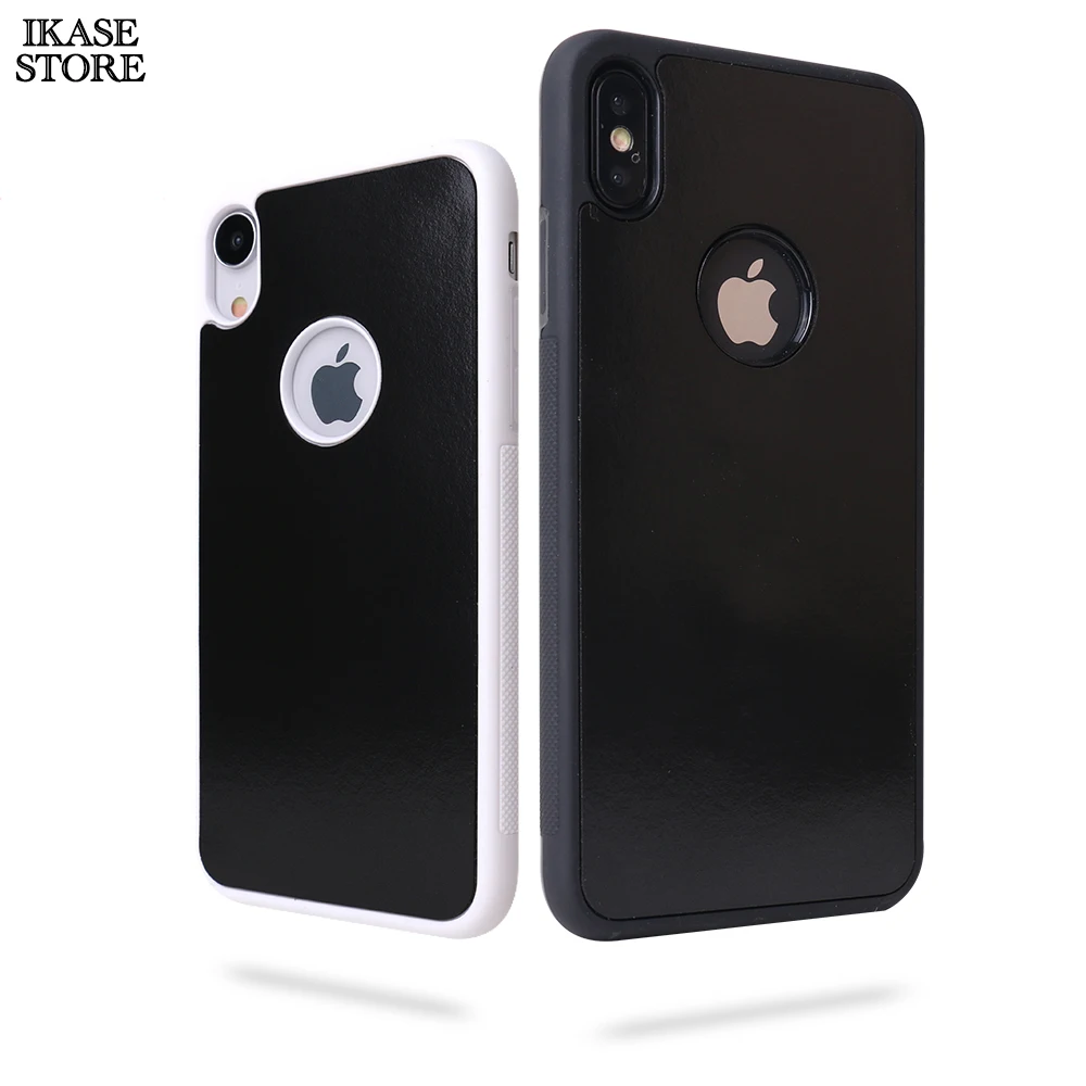 Ikase store чехол для телефона с антигравитационным покрытием для iPhone XR XS Max X 8 7 6S Plus антигравитационный чехол из ТПУ магический чехол с нано-присоской
