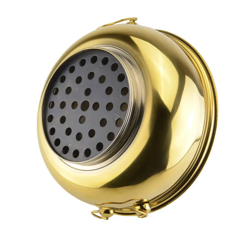 Кастрюля из нержавеющей стали с золотым углем 3 8 л жаровня монгольский ягненок