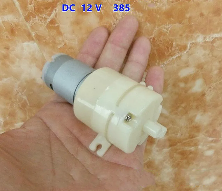 1 шт. DC12V 385 Мотор Мембранный Самовсасывающие вакуум высокий поток DC водяной