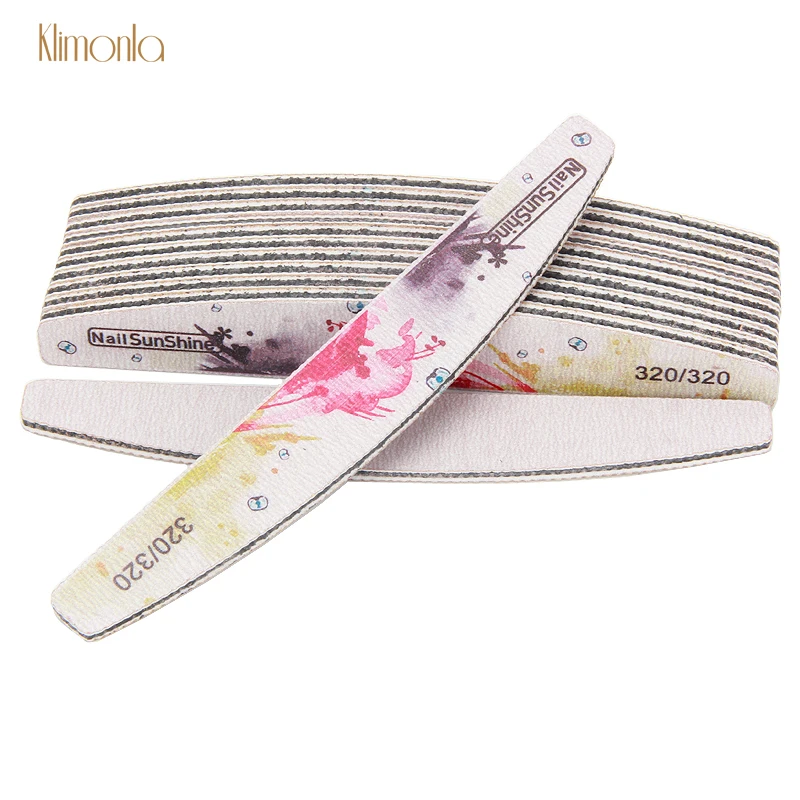 

25Pcs Professional Nail File Buffer Sandpaper 320/320 Grits Sanding Thick Files nagelvijl for Nail Care Manicure Tools