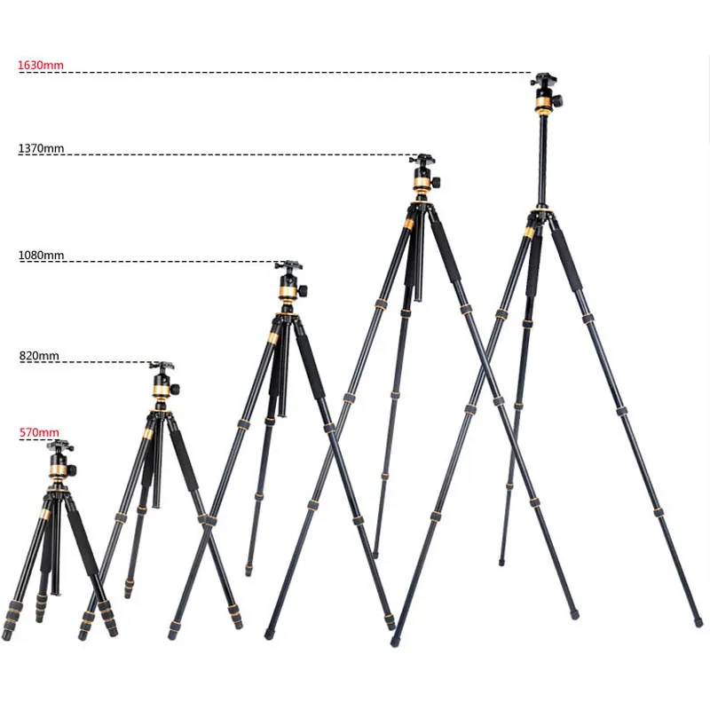 Оригинальный профессиональный штатив QZSD Q1000 подставка для цифровой зеркальной