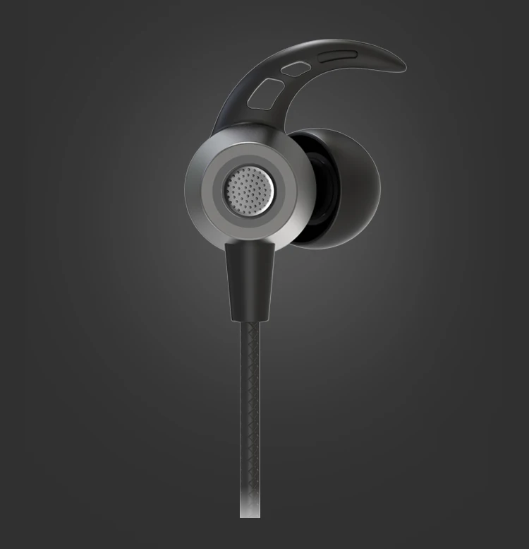 JEELOCK In Ear 3.5 High Sensitivity Wire Sport Earphone with Microphone Metal Subwoofer for Computer PC Gaming Headset Earphone