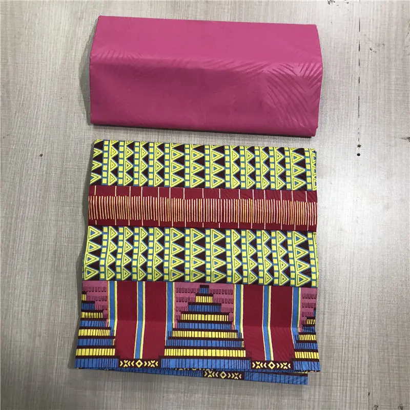 Небесно голубой Африканский расписаная восковая ткань полиэстер 2 + ярдов Воск