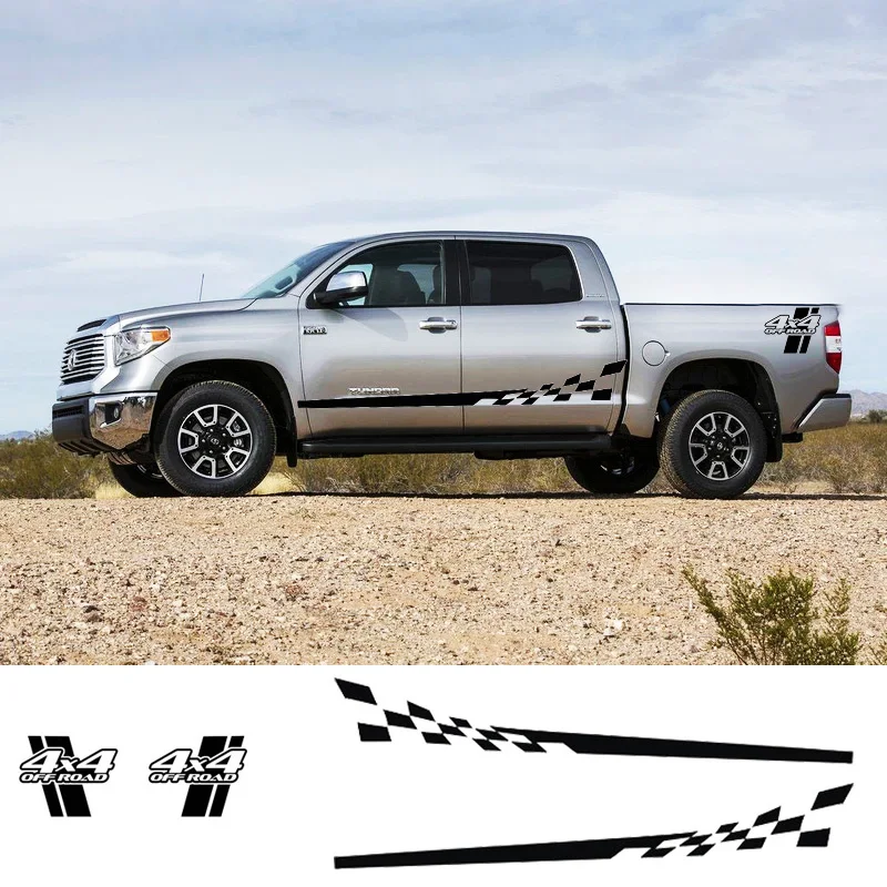 4 шт./комплект наклейки для TOYOTA TUNDRA|Наклейки на автомобиль| |