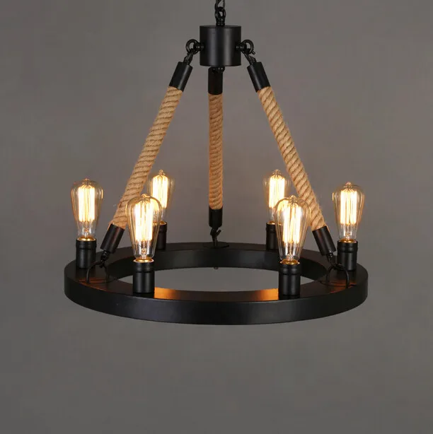 Светодиодный ная ретро-лампа В индустриальном стиле освещение в лофт