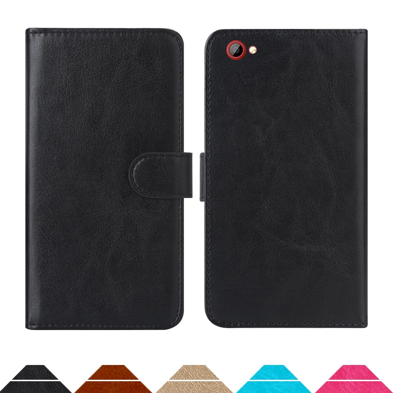 

Luxury Wallet Case For BQ BQ-5521L Rich Max PU Leather Retro Flip Cover Magnetic Fashion Cases Strap