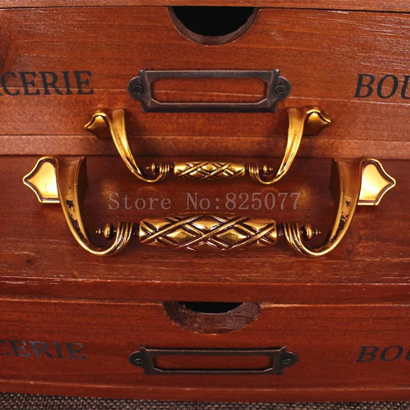 10 шт. Новый Ретро кухонный шкаф дверные ручки и ящик антикварная классическая