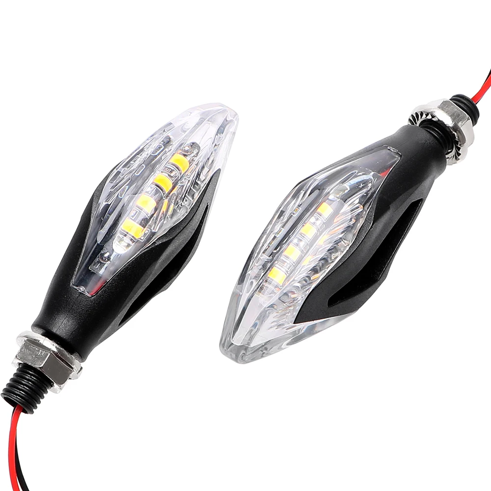 LEEPEE Flash 2 шт. 12 В декоративные огни модифицированные запчасти мотоцикла указатели поворотов Светодиодный направляющая лампа
