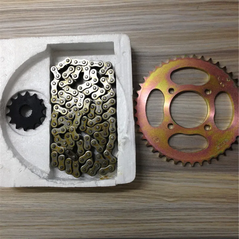 

STARPAD для Haojue Suzuki Diamond Panther Silver Leopard HJ125K EN125 HJ125-7 GN125 полный набор цепных звездочек