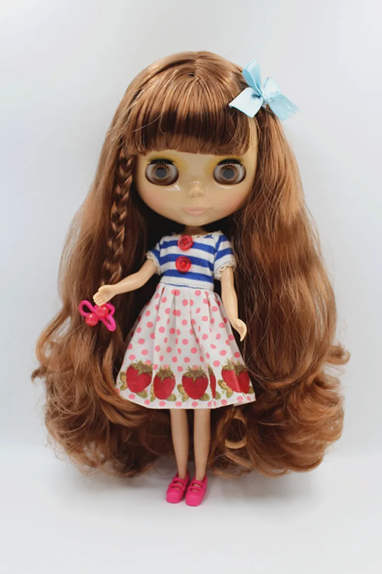 Кукла Blygirl загар бахрома волосы кукла тело мода можно изменить макияж модная