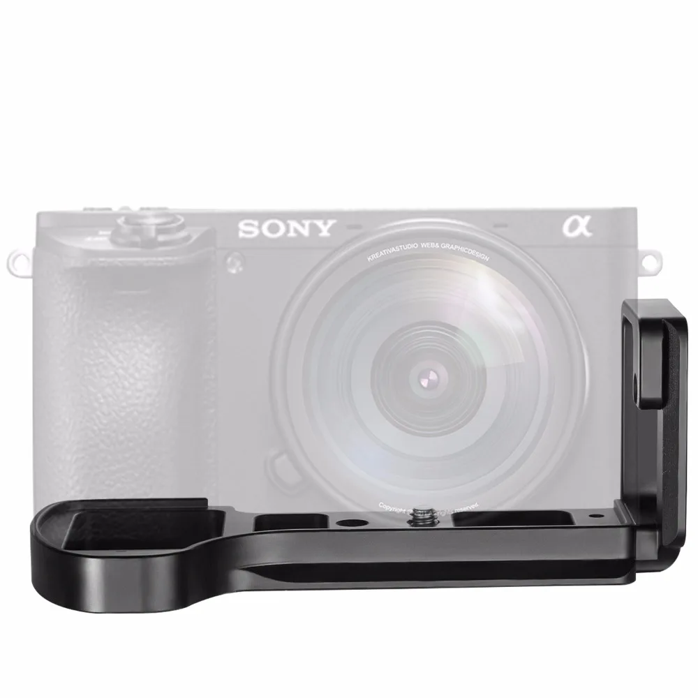 Neewer алюминиевый сплав QR l пластина кронштейн рукоятка для Sony A6500